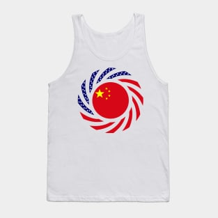 Chinese American Multinational Patriot Flag Tank Top